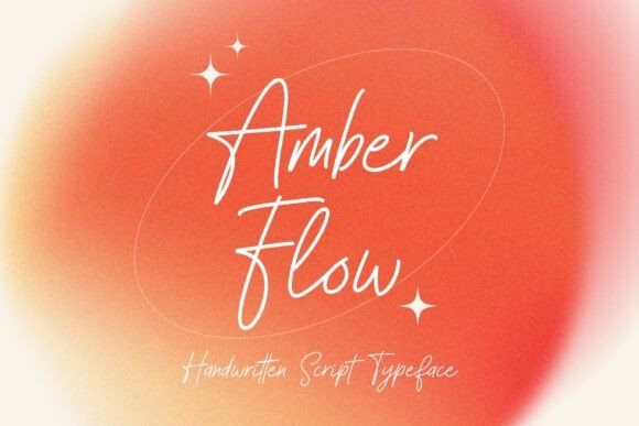 Amber Flow: A Script Font for Elegant Design