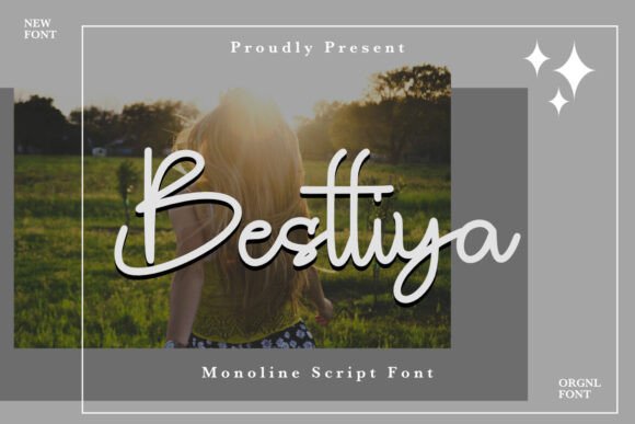 Besttiya Typeface: A Designer’s Journey with a Modern Script Font