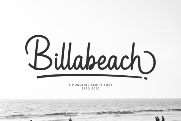 Billabeach: A Laid-Back Script Font