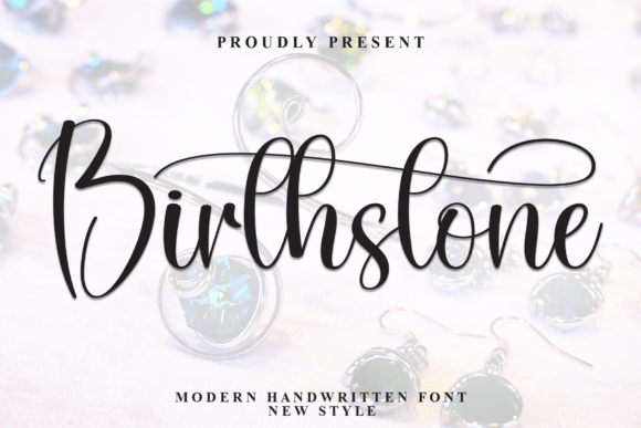 Birthstone: A Stylish Script Font