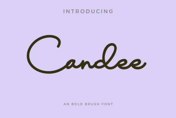 Candee: A Script Font for Impactful Design