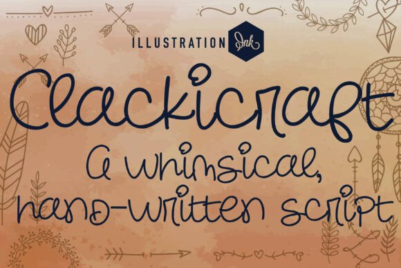 Clackicraft: A Fun Font for Business Branding
