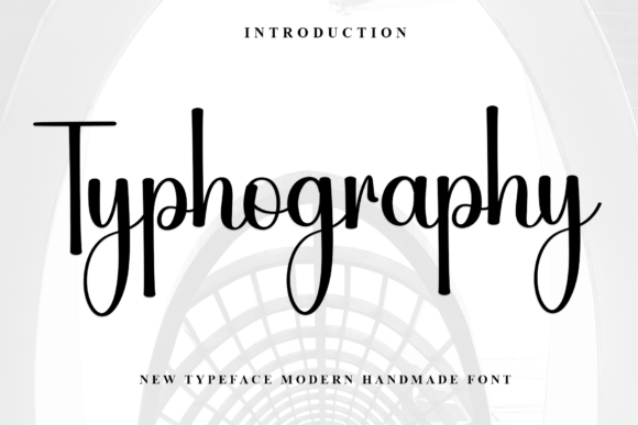 Enhance Your Brand with the Typhography Script Font