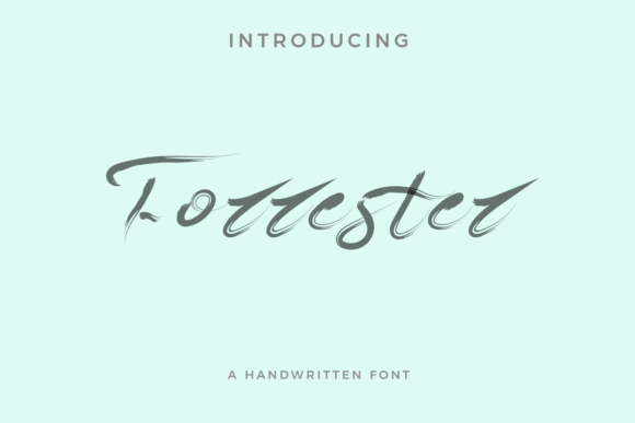 Forrester: A Script Font for Web Design