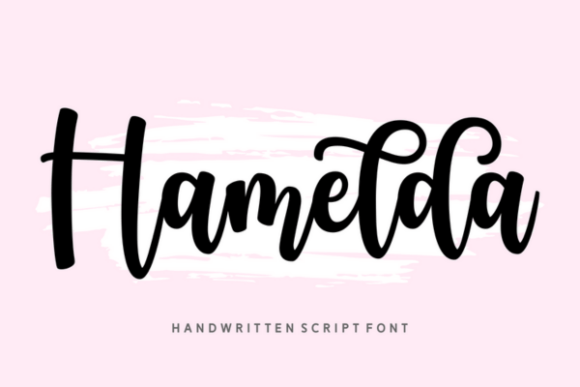 Hamelda: A Bouncy Script for Creative Brands
