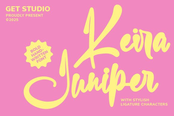 Keira Juniper: A Bold Script for Creative Projects
