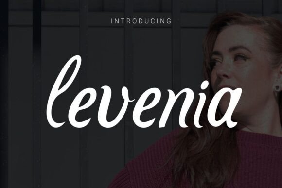 Levenia: A Script Font for Real Projects