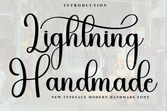 Lightning Handmade Font Review