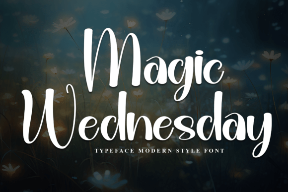 Magic Wednesday: A Stylish Script Font