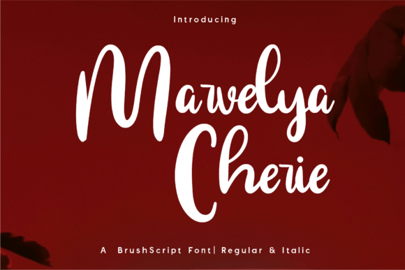 Marvelya Cherie Font Review