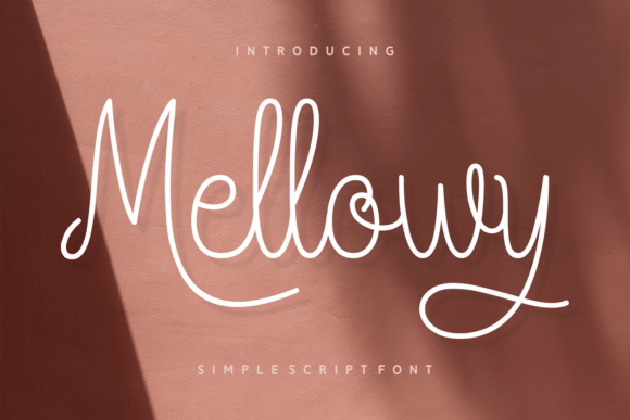Mellowy Font for Web Design