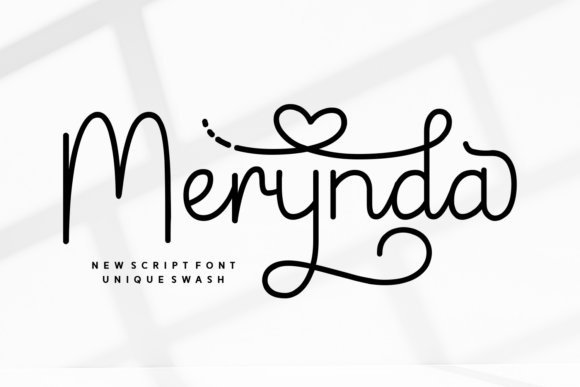 Merynda: A Sweet Script Font