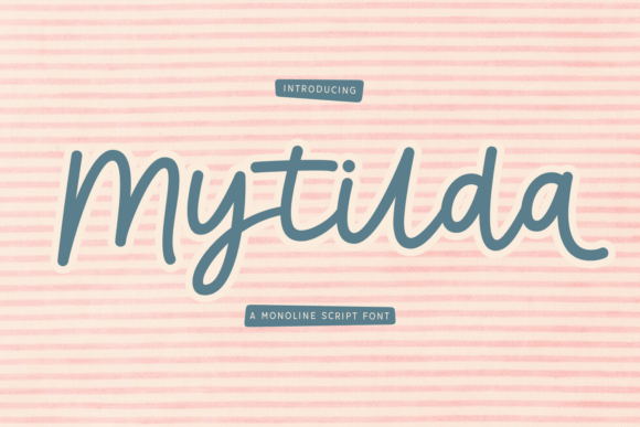 Mytilda Font: Handwritten Elegance for Web Design
