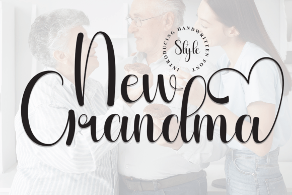 New Grandma Font: A Handwritten Script for Modern Branding