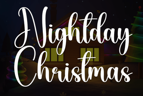 Nightday Christmas Font: A Web Designer’s Holiday Typography Pick