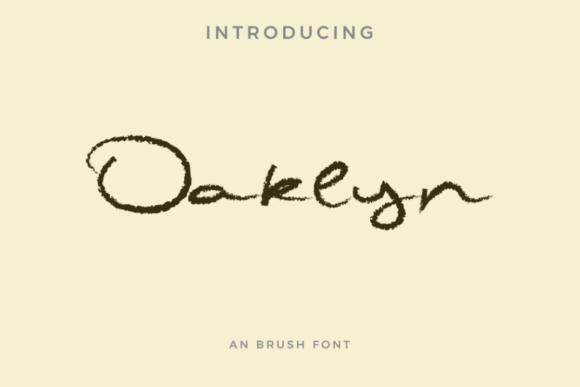 Oaklyn: A Script Font for Business Branding