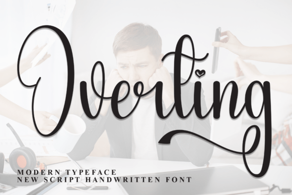 Overting: A Stylish Script Font