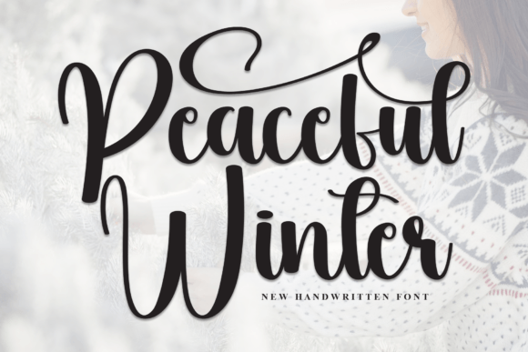 Peaceful Winter Font Review