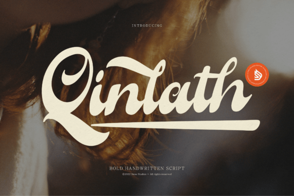 Qinlath: A Bold Script Font
