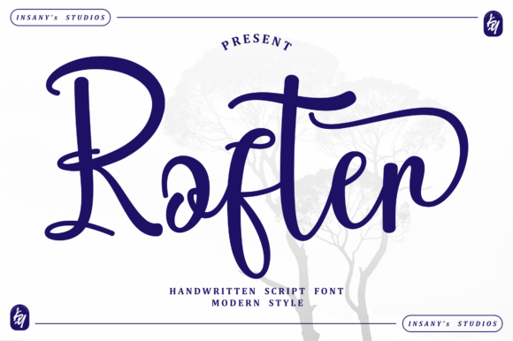Rofter: A Script Font with Heart and Purpose
