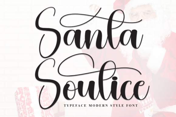 Santa Soutice: A Stylish Script Font