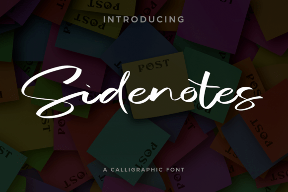 Sidenotes: A Script Font for Web Design