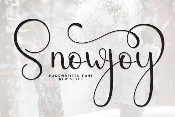 Snowjoy: A Script Font That Elevates Brand Identity and Engagement
