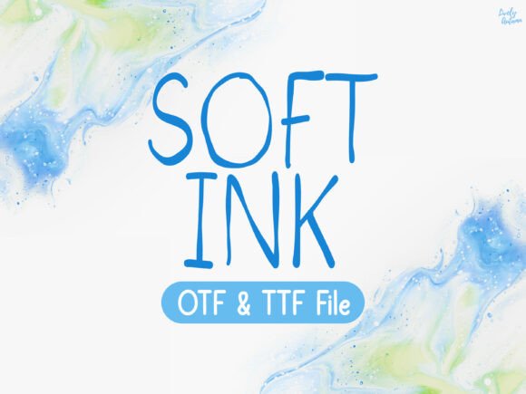 Soft Ink: A Handwritten Font for Business Branding