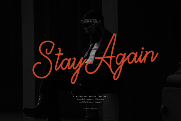 Stay Again: A Stylish Script Font