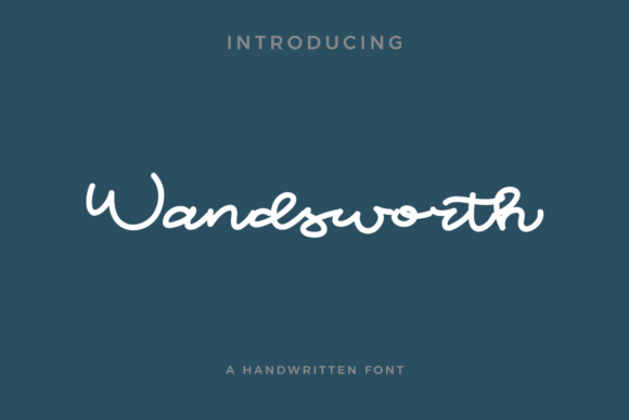 Wandsworth: A Script Font for Elegant Design