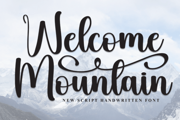 Welcome Mountain Font