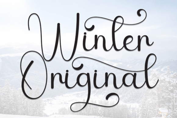 Winter Original: A Script Font for Memorable Branding